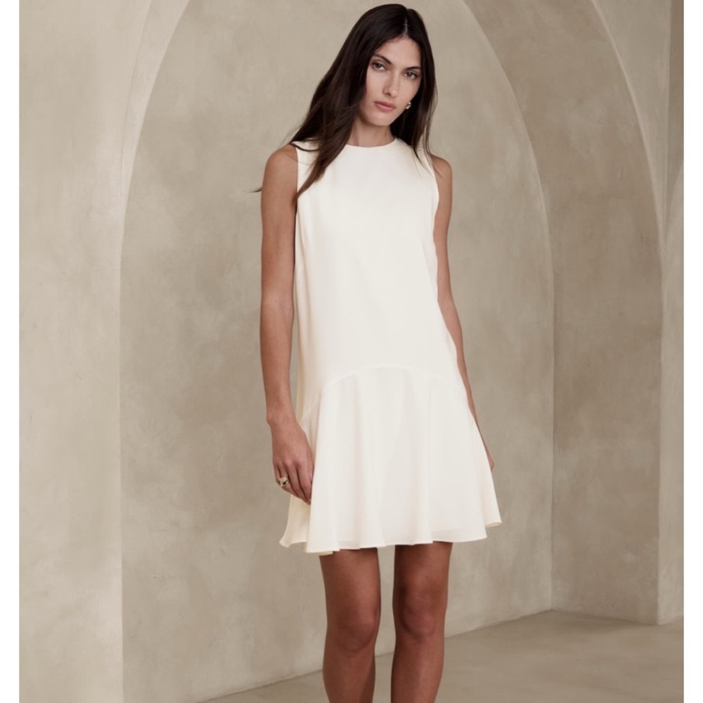 NWT Banana Republic Penelope Crepe Mini Dress Size Small